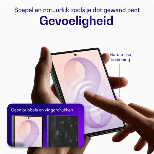 Buddi Easy Fit Samsung Galaxy Z Fold 8 Tempered Glass Installatietray (2-Pack) afbeelding 6
