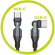Mobile Origin USB-C naar USB-C Kabel 240W Draaibaar 1 Meter Zwart afbeelding 9
