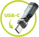 Mobile Origin USB-C Adapter 240W 540° Draaibaar USB-C naar USB-C Grijs afbeelding 10