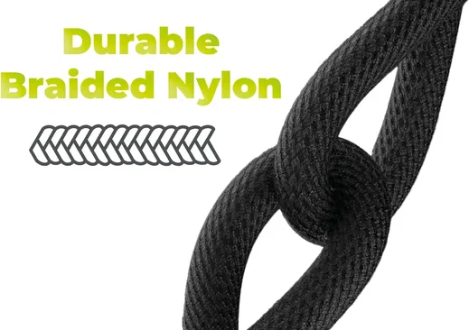 Mobile Origin USB-C naar USB-C Kabel 240W 540° Draaibaar 1 Meter Zwart afbeelding 10