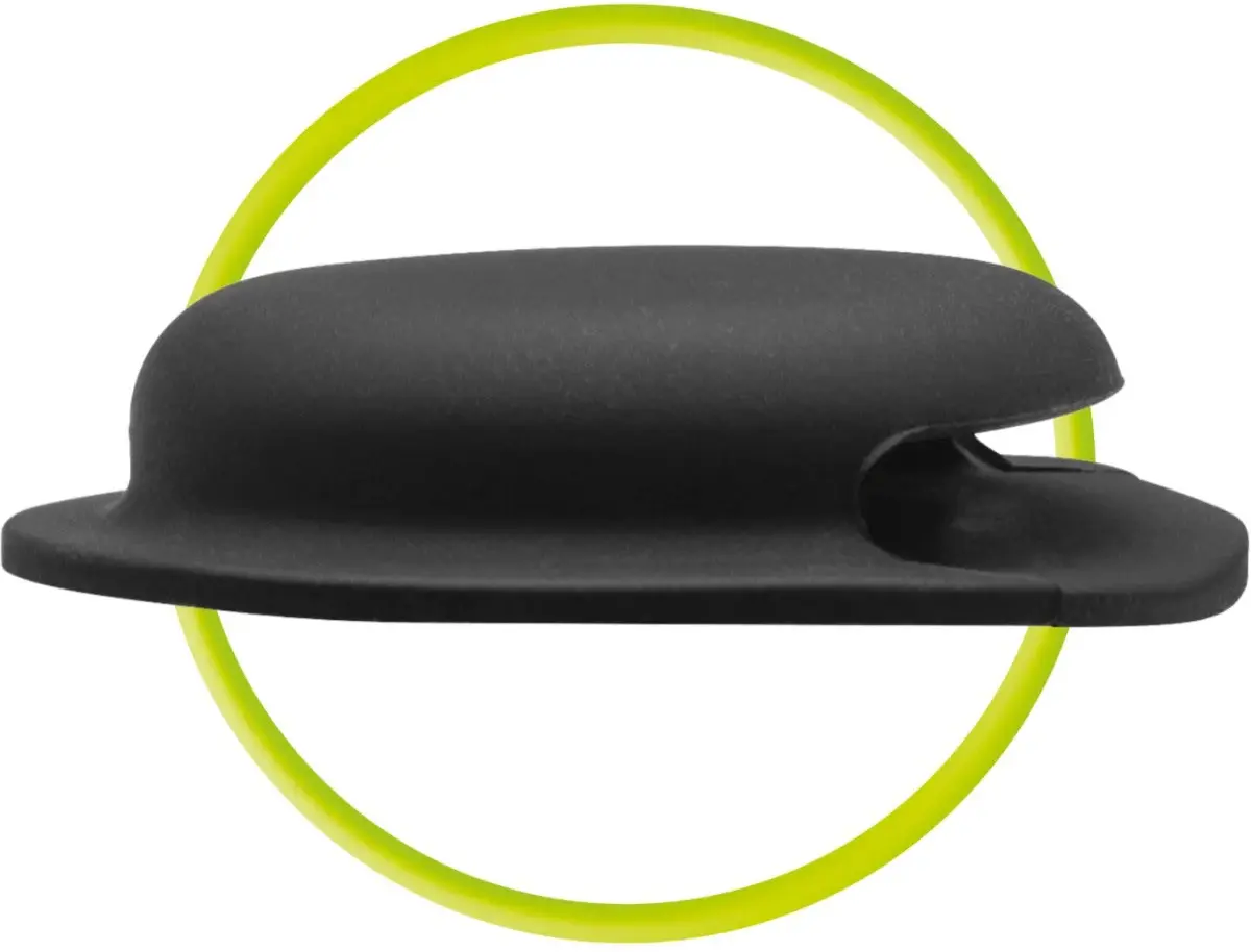 Mobile Origin AirTag Houder Siliconen met Plakstrip 2 Stuks Zelfklevend Zwart afbeelding 6