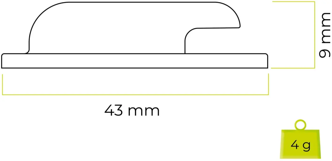 Mobile Origin AirTag Houder Siliconen met Plakstrip 2 Stuks Zelfklevend Zwart afbeelding 11