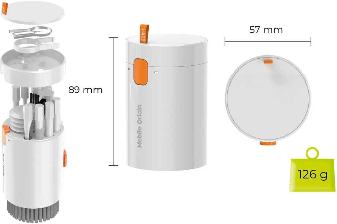 Mobile Origin 20-in-1 multifunctionele Reiniging Set afbeelding 15