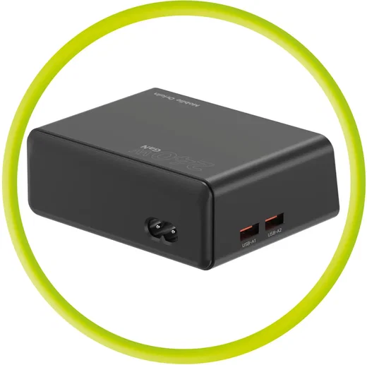 Mobile Origin (240W) GaN 6-Poorts USB-A / USB-C Oplaadstation met Display afbeelding 10