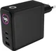 Mobile Origin GaN Oplader 140W met Display 2x USB-C + USB-A PD Zwart afbeelding 7