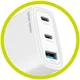 Mobile Origin GaN Oplader 40W 1x USB-A / 2x USB-C Power Delivery Wit afbeelding 5