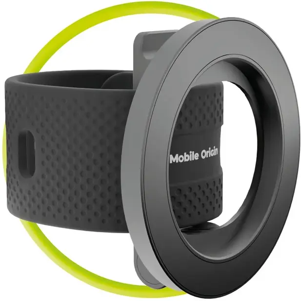 Mobile Origin Mag EasyMount O2 MagSafe Telefoon Houder Siliconen Zwart afbeelding 12
