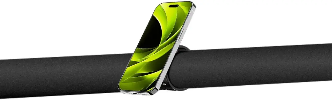 Mobile Origin Mag EasyMount O2 MagSafe Telefoon Houder Siliconen Zwart afbeelding 9