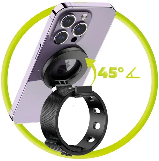 Mobile Origin Mag EasyMount O2 MagSafe Telefoon Houder Siliconen Zwart afbeelding 13