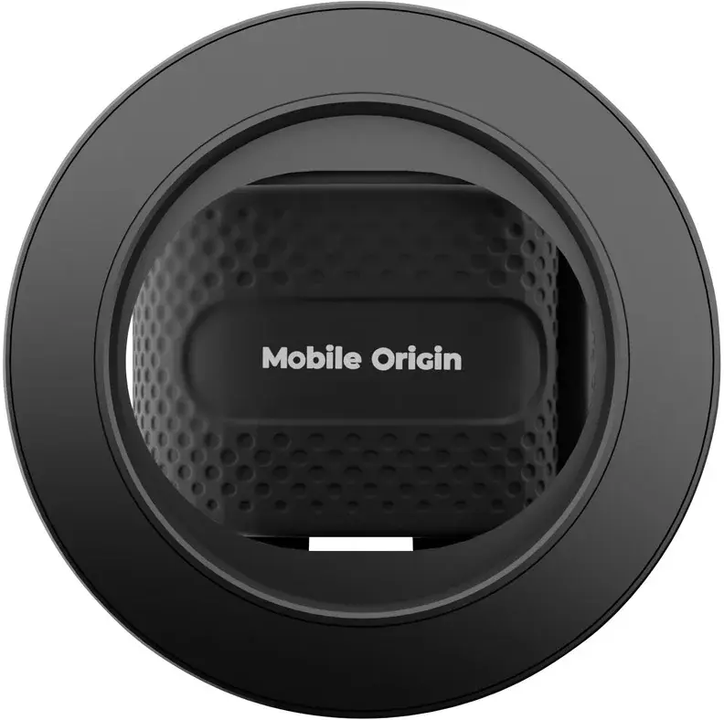 Mobile Origin Mag EasyMount O2 MagSafe Telefoon Houder Siliconen Zwart afbeelding 4