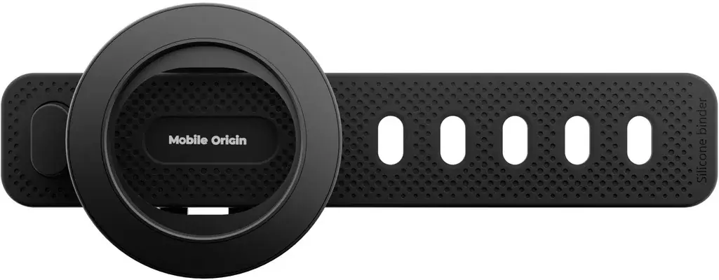 Mobile Origin Mag EasyMount O2 MagSafe Telefoon Houder Siliconen Zwart afbeelding 7