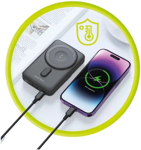 Mobile Origin MagSafe en Apple Watch Powerbank 10000mAh USB-C PD 20W Zwart afbeelding 13
