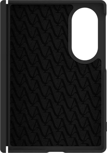 AVY Samsung Galaxy Z Fold 8 Hoesje Liquid Silicone met MagSafe Zwart afbeelding 14