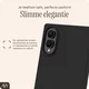 AVY Samsung Galaxy Z Fold 8 Hoesje Liquid Silicone met MagSafe Zwart afbeelding 8