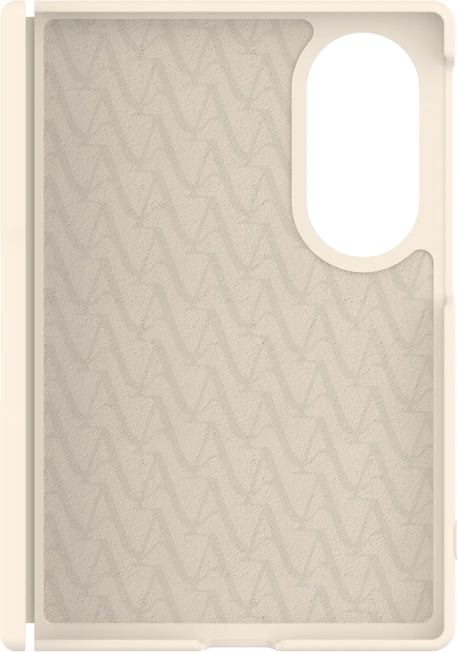 AVY Samsung Galaxy Z Fold 8 Hoesje Liquid Silicone met MagSafe Beige afbeelding 14