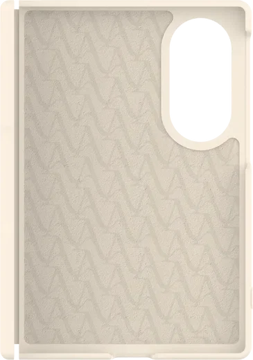 AVY Samsung Galaxy Z Fold 8 Hoesje Liquid Silicone met MagSafe Beige afbeelding 14