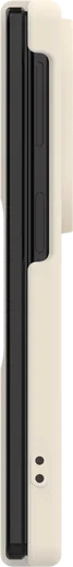 AVY Samsung Galaxy Z Fold 8 Hoesje Liquid Silicone met MagSafe Beige afbeelding 15
