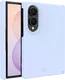 AVY Samsung Galaxy Z Fold 8 Hoesje Liquid Silicone met MagSafe Blauw