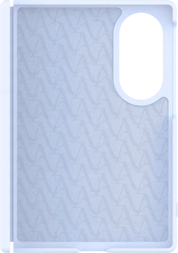AVY Samsung Galaxy Z Fold 8 Hoesje Liquid Silicone met MagSafe Blauw afbeelding 13
