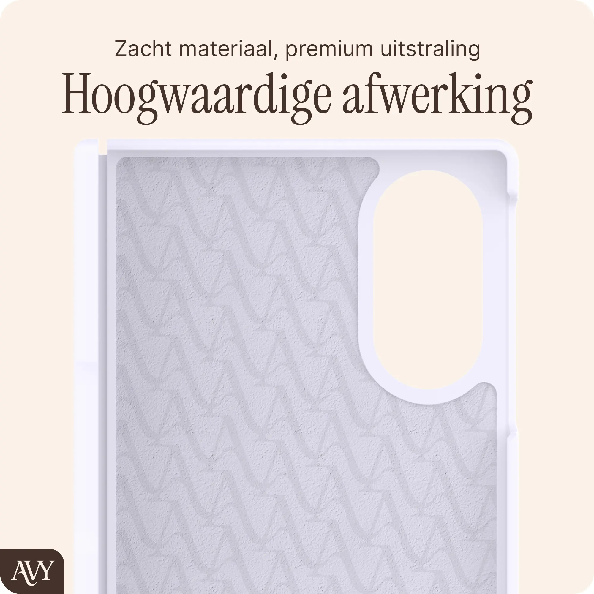 AVY Samsung Galaxy Z Fold 8 Hoesje Liquid Silicone met MagSafe Paars afbeelding 9