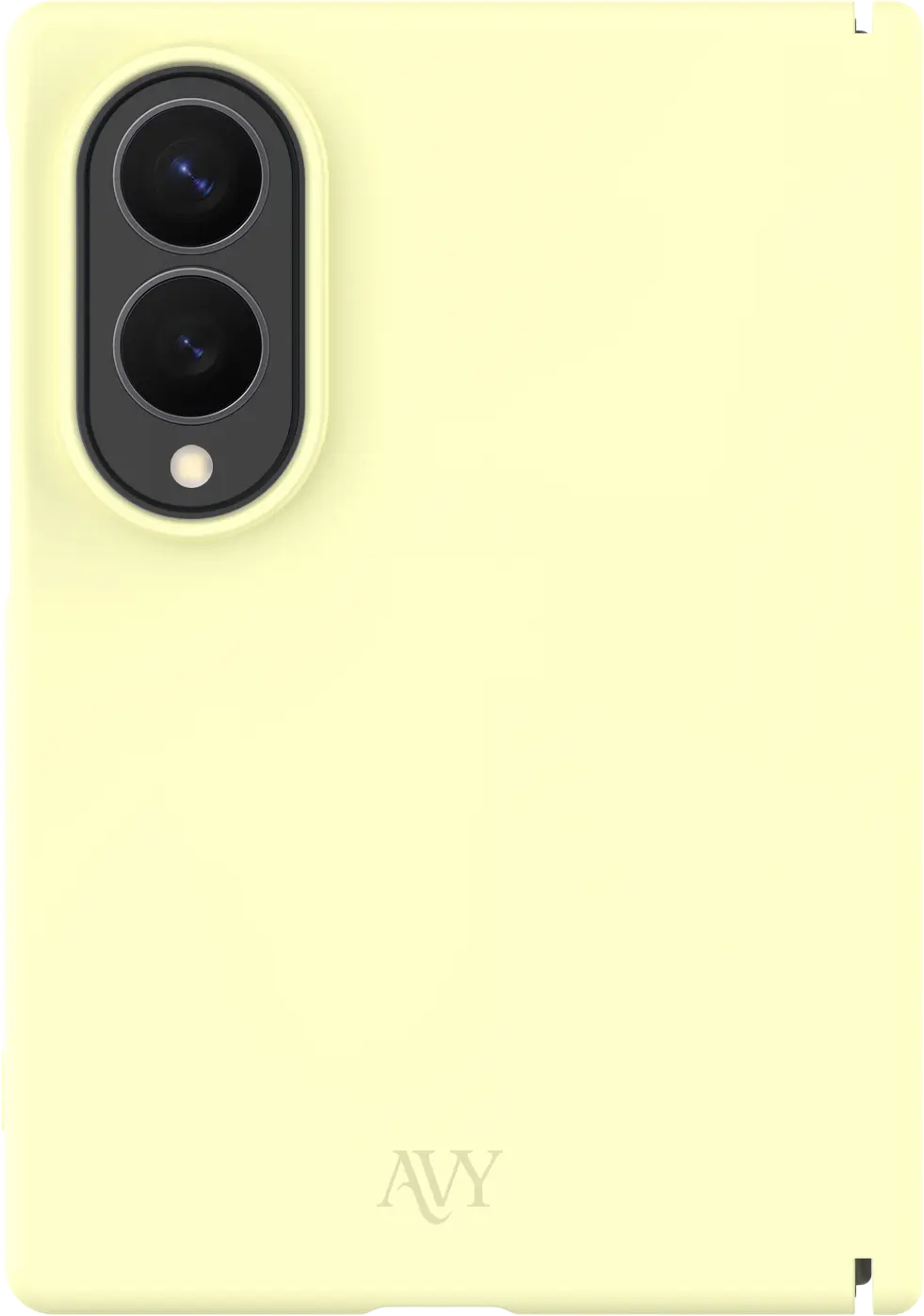 AVY Samsung Galaxy Z Fold 8 Hoesje Liquid Silicone met MagSafe Butter Yellow afbeelding 10