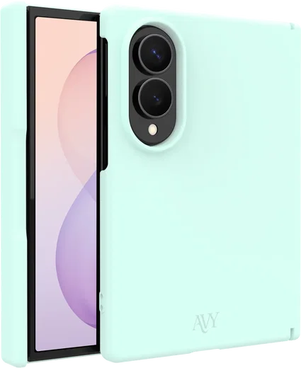 AVY Samsung Galaxy Z Fold 8 Hoesje Liquid Silicone met MagSafe Matcha afbeelding 1