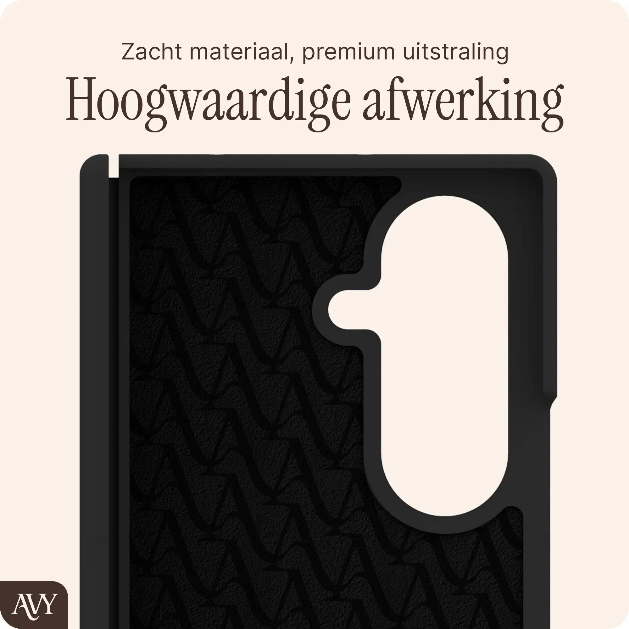 AVY Samsung Galaxy Z Fold 8 Ultra Hoesje Liquid Silicone MagSafe Zwart afbeelding 9