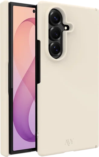 AVY Samsung Galaxy Z Fold 8 Ultra Hoesje Liquid Silicone MagSafe Beige afbeelding 1