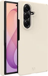 AVY Samsung Galaxy Z Fold 8 Ultra Hoesje Liquid Silicone MagSafe Beige afbeelding