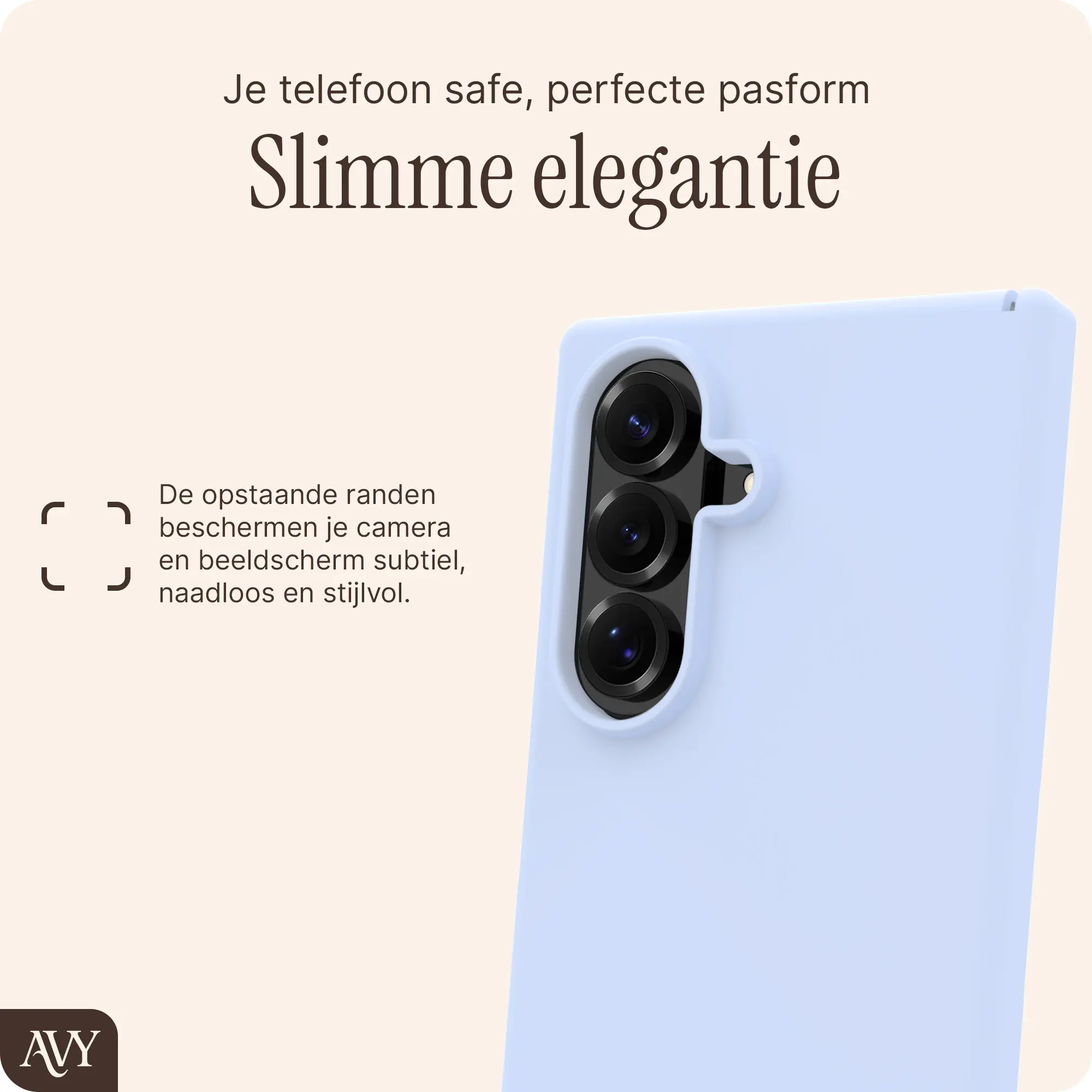AVY Samsung Galaxy Z Fold 8 Ultra Hoesje Liquid Silicone MagSafe Blauw afbeelding 7