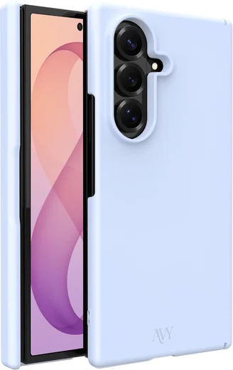 AVY Samsung Galaxy Z Fold 8 Ultra Hoesje Liquid Silicone MagSafe Blauw afbeelding 1