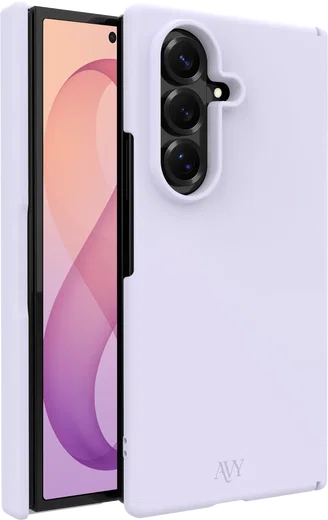 AVY Samsung Galaxy Z Fold 8 Ultra Hoesje Liquid Silicone MagSafe Paars afbeelding 1