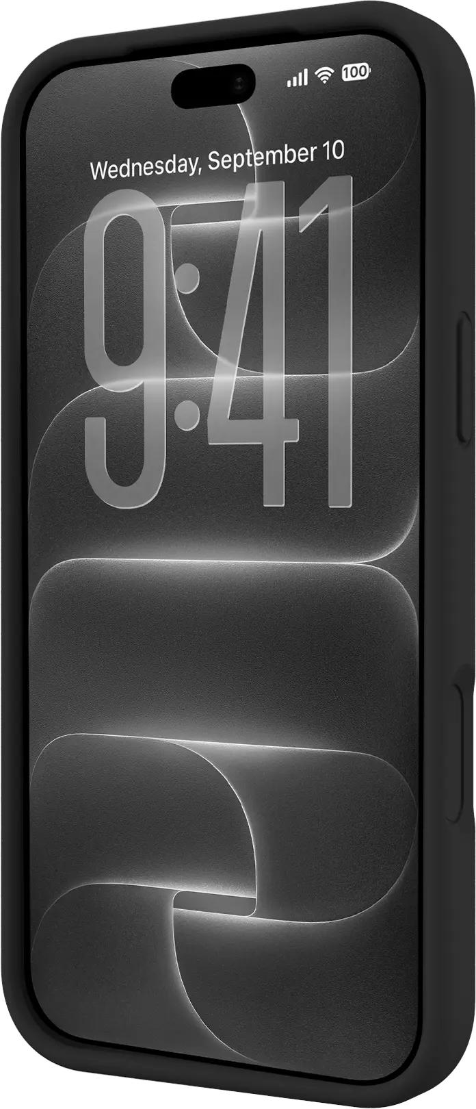 AVY Apple iPhone 18 Pro Hoesje Liquid Silicone met MagSafe Zwart afbeelding 15