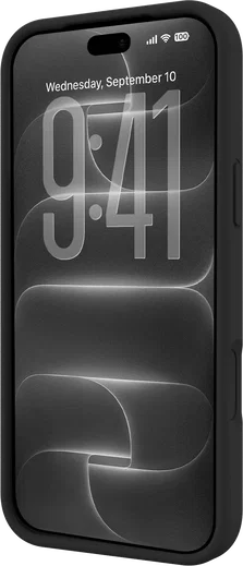 AVY Apple iPhone 18 Pro Hoesje Liquid Silicone met MagSafe Zwart afbeelding 15