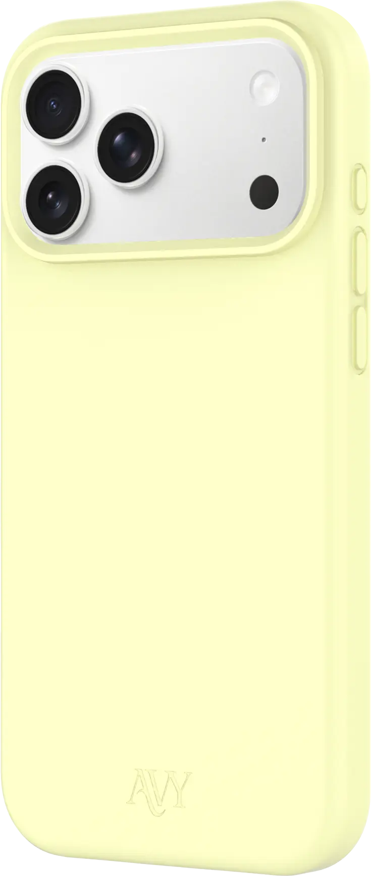 AVY Apple iPhone 18 Pro Hoesje Liquid Silicone met MagSafe Butter Yellow afbeelding 13
