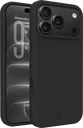 AVY Apple iPhone 18 Pro Max Hoesje Liquid Silicone met MagSafe Zwart