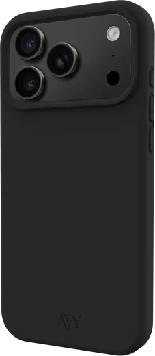 AVY Apple iPhone 18 Pro Max Hoesje Liquid Silicone met MagSafe Zwart afbeelding 14