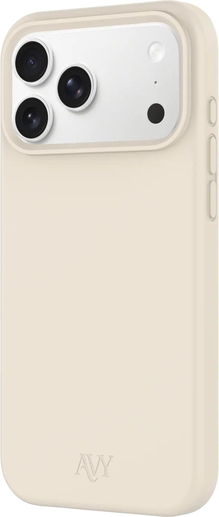 AVY Apple iPhone 18 Pro Max Hoesje Liquid Silicone met MagSafe Beige afbeelding 14