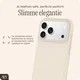 AVY Apple iPhone 18 Pro Max Hoesje Liquid Silicone met MagSafe Beige afbeelding 9