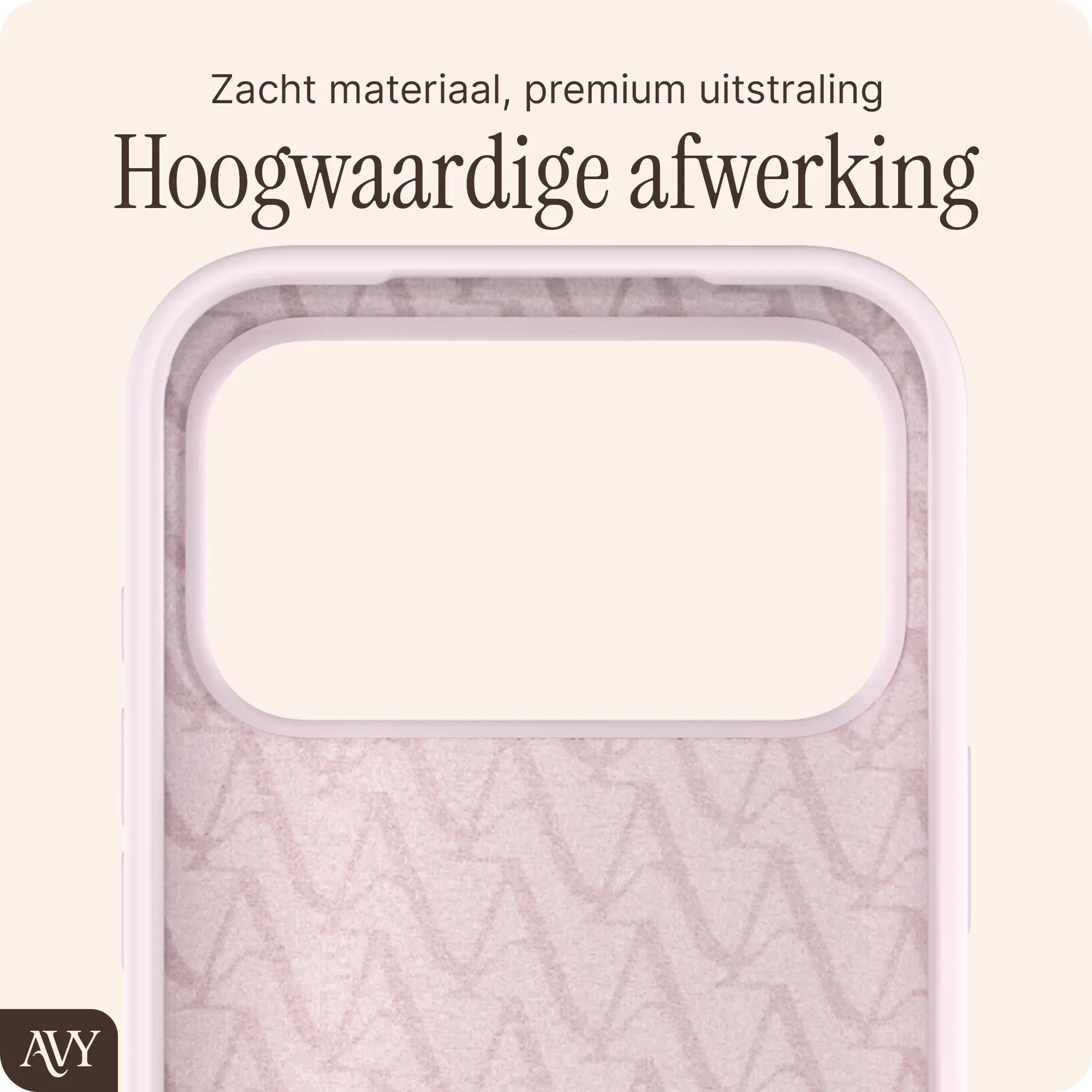 AVY Apple iPhone 18 Pro Max Hoesje Liquid Silicone met MagSafe Roze afbeelding 10