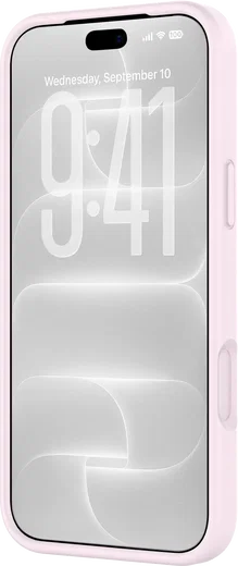 AVY Apple iPhone 18 Pro Max Hoesje Liquid Silicone met MagSafe Roze afbeelding 15