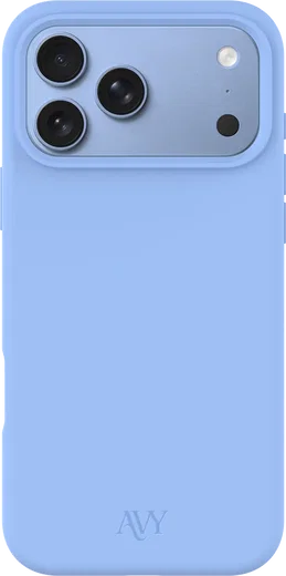 AVY Apple iPhone 18 Pro Max Hoesje Liquid Silicone met MagSafe Blauw afbeelding 2
