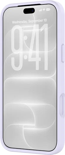 AVY Apple iPhone 18 Pro Max Hoesje Liquid Silicone met MagSafe Paars afbeelding 15