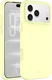 AVY Apple iPhone 18 Pro Max Hoesje Liquid Silicone met MagSafe Butter Yellow
