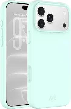 AVY Apple iPhone 18 Pro Max Hoesje Liquid Silicone met MagSafe Matcha