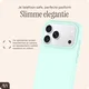 AVY Apple iPhone 18 Pro Max Hoesje Liquid Silicone met MagSafe Matcha afbeelding 8