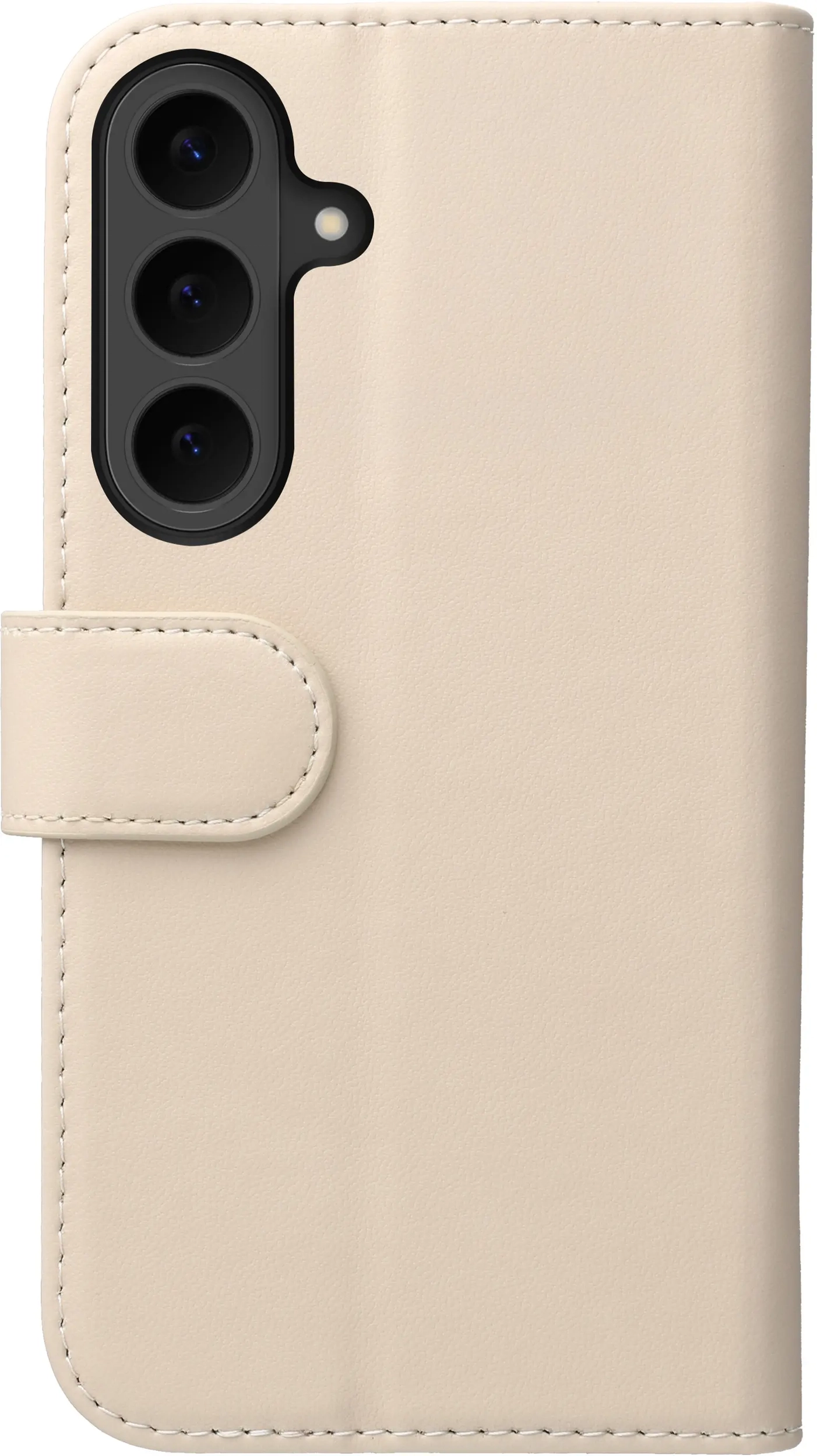 Rosso Element Modern Samsung Galaxy S26 FE Hoesje Book Case Wallet Beige afbeelding 6