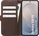 Rosso Element Modern Samsung Galaxy S26 FE Hoesje Book Case Wallet Bruin afbeelding 5