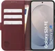 Rosso Element Modern Samsung Galaxy S26 FE Hoesje Book Case Wallet Burgundy afbeelding 5