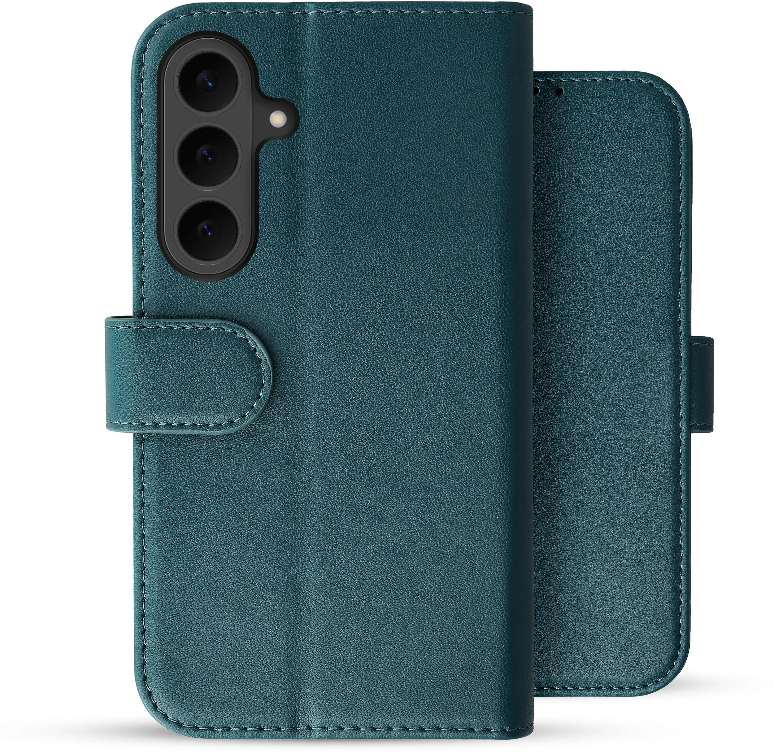 Rosso Element Modern Samsung Galaxy S26 FE Hoesje Book Case Wallet Groen afbeelding 4